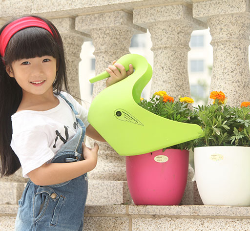 Home garden plastic kids watering cans wholesale